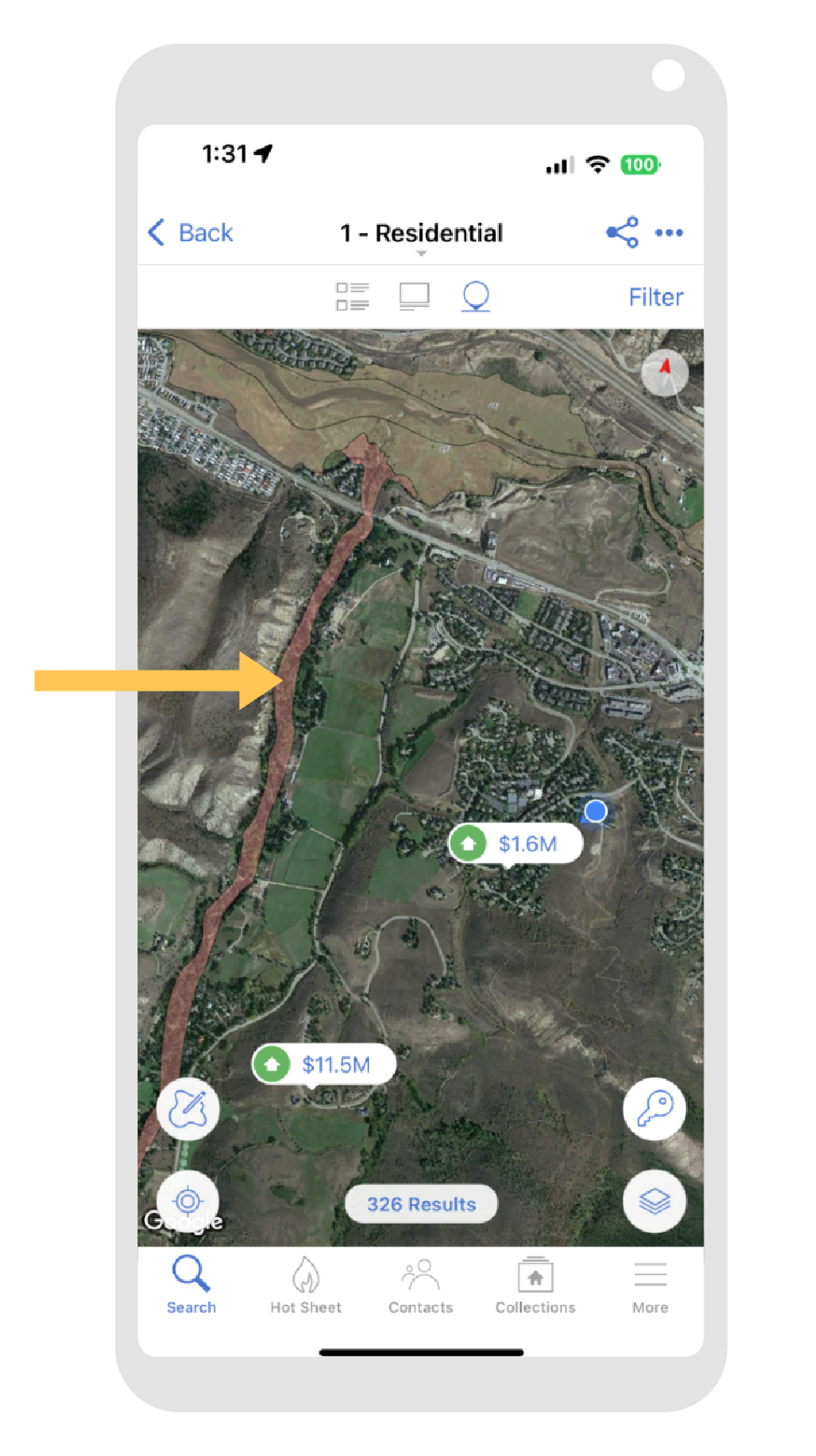 Flood Zone Overlay On